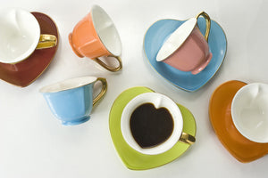 6.5 oz Cup and Saucer (set of 6)
