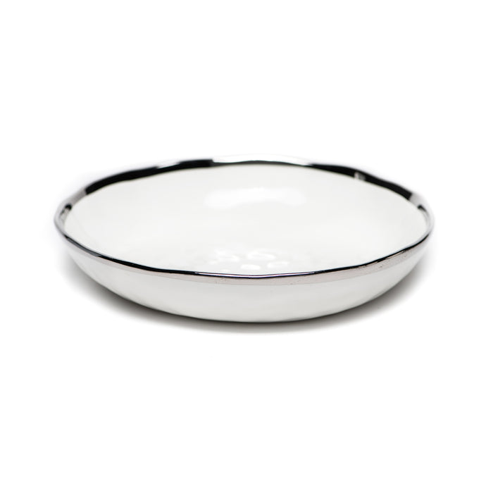 SILVER SOUP PLATE  (SET OF 4)
