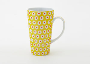 Yellow Daisy Latte Mug