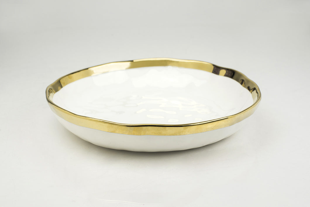 GOLD SOUP PLATE  (SET OF 4)