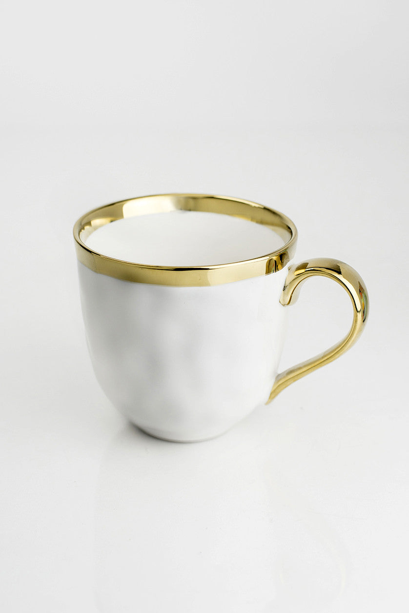 GOLD MUGS (SET OF 4) 15OZ