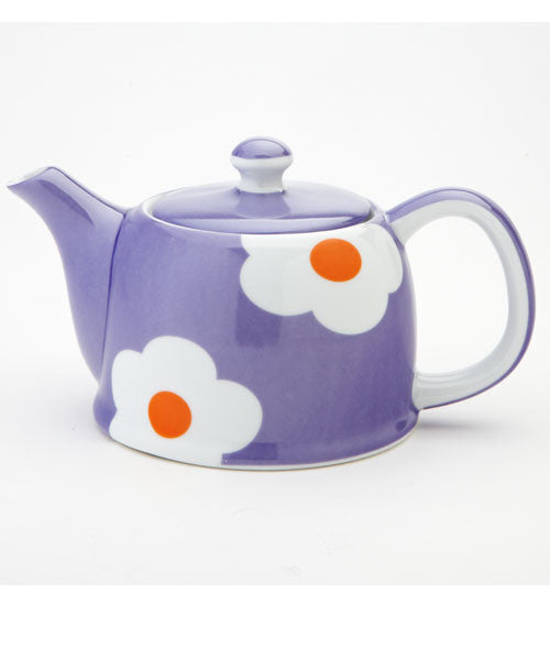 Purple Daisy Teapot
