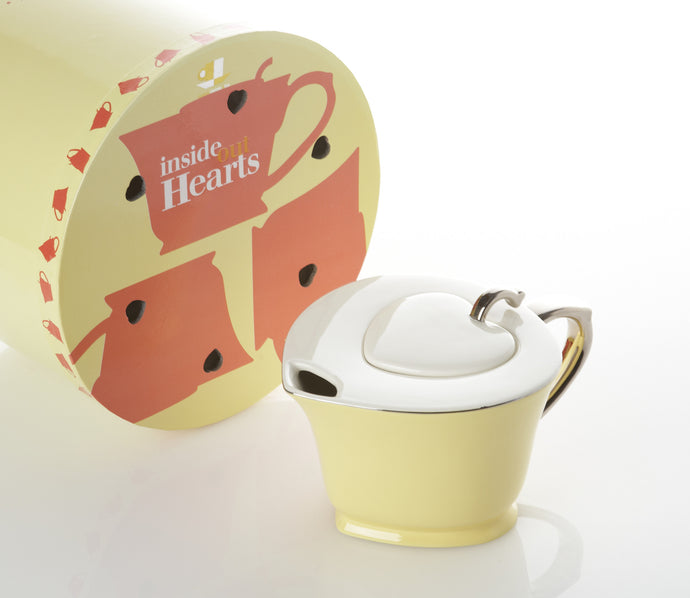 Inside Out Heart Teapot  32.0 oz